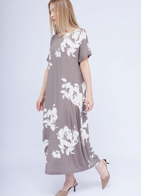  GRIOL. Платье жен. 360289.6_313.7605F/o Серый GRIOL