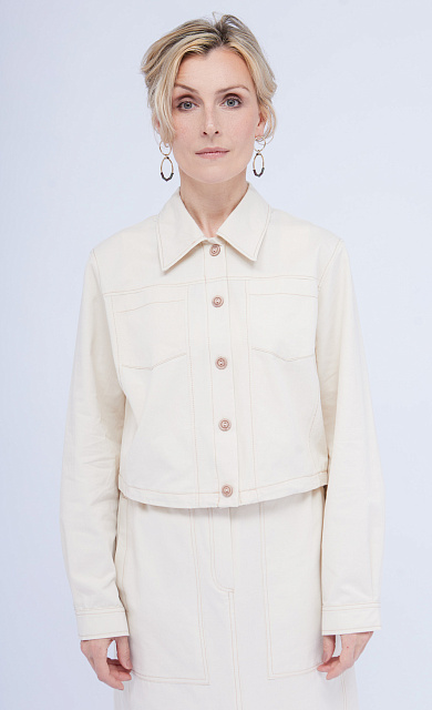  GRIOL. Жакет жен. 370211.09312.0700N Молочный 