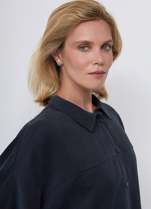 Блузка oversize на кулиске GRIOL