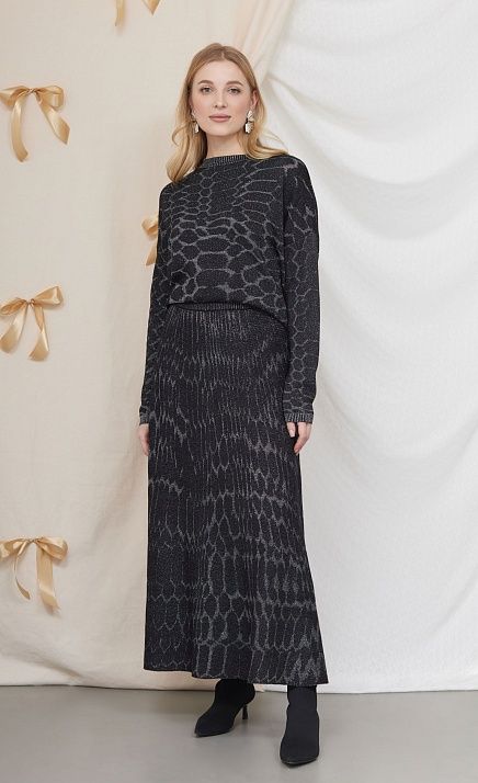  GRIOL. Юбка жен. 350122.33303.8276L Чёрный 