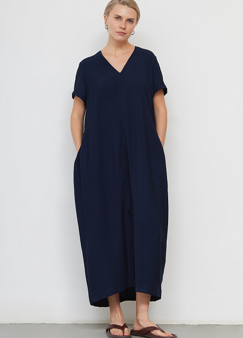  GRIOL. Платье жен. 360266.09312.9600N Тёмно-синий GRIOL