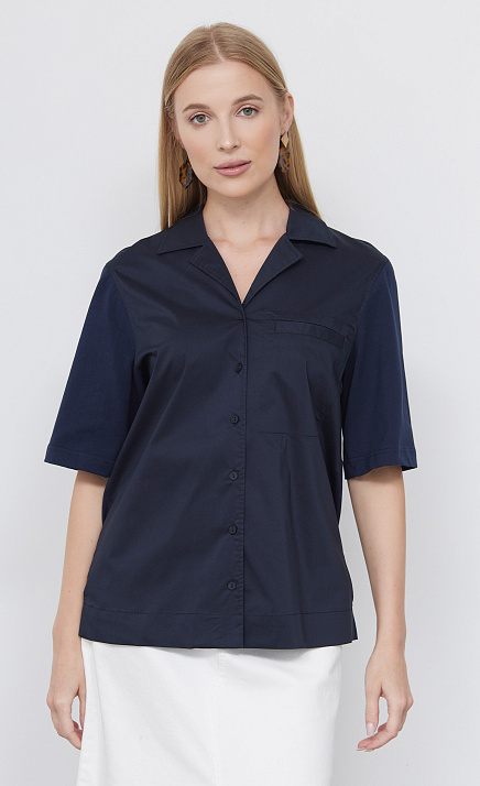 Рубашка в пижамном стиле GRIOL