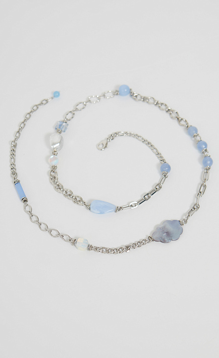  GRIOL. Колье С неба лей1 Голубой 