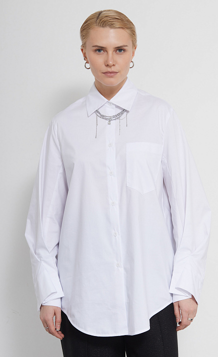 Рубашка oversize из хлопка GRIOL