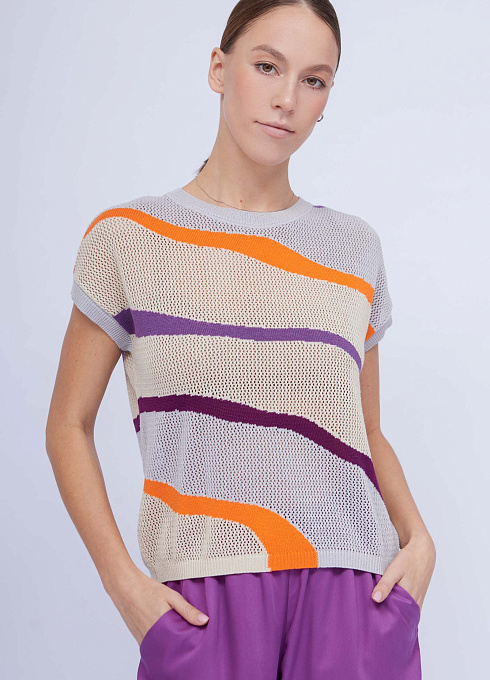  GRIOL. Джемпер жен. 310432.33303.0380S Мультиколор GRIOL