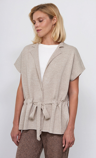  GRIOL. Жилет жен. 380041.33303.0300М Бежевый меланж 