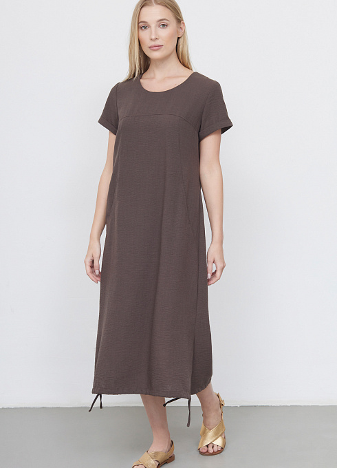  GRIOL. Платье жен. 360266.09312.5900N Коричневый GRIOL