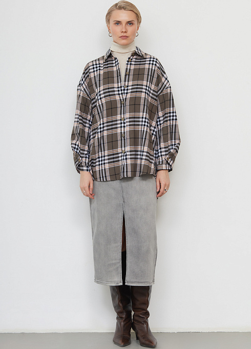 Рубашка фланелевая в клетку GRIOL