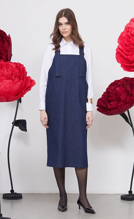 GRIOL. Сарафан жен. 340181.03312.9600N Синий GRIOL GRIOL. Сарафан жен. 340181.03312.9600N Синий