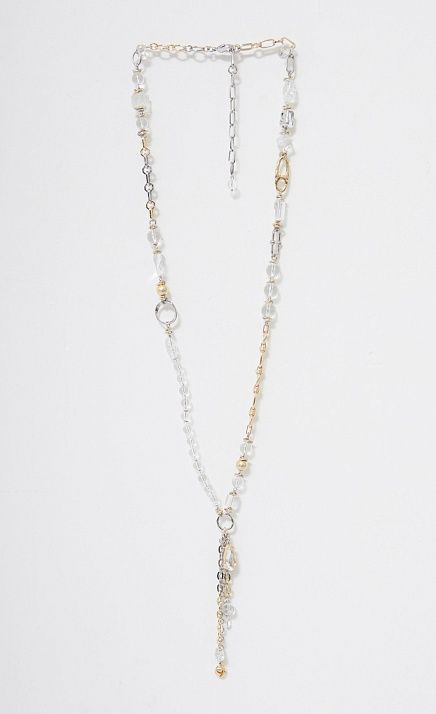  GRIOL. Колье Игристое 3 Прозрачный 