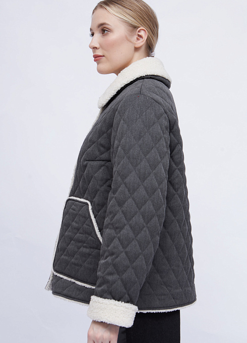  GRIOL. Куртка жен. 514263.11208.8100N Т.серый GRIOL