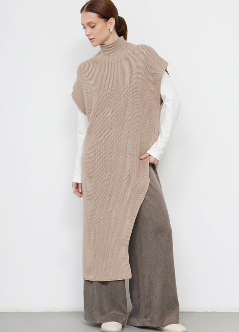  GRIOL. Жилет жен. 380086.01303.0300N Натуральный GRIOL