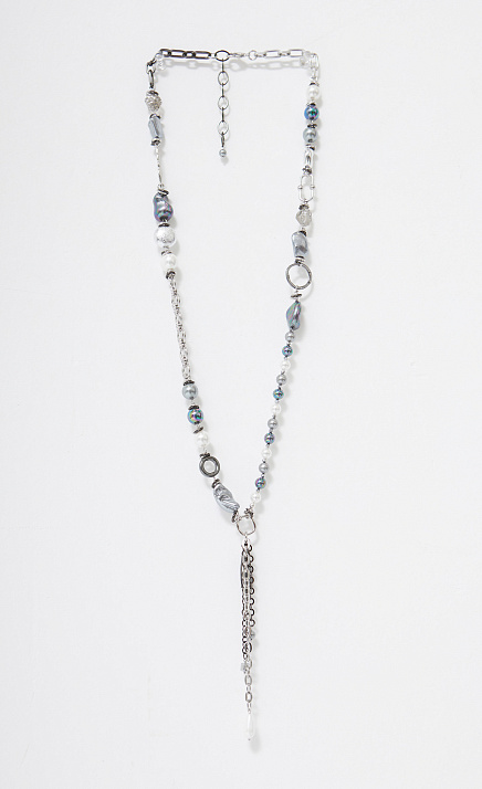 GRIOL. Колье Новогоднее 2 Серый GRIOL GRIOL. Колье Новогоднее 2 Серый