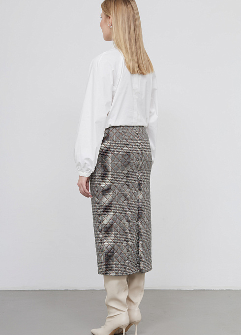  GRIOL. Юбка жен. 350060.03313.1101P Серый GRIOL