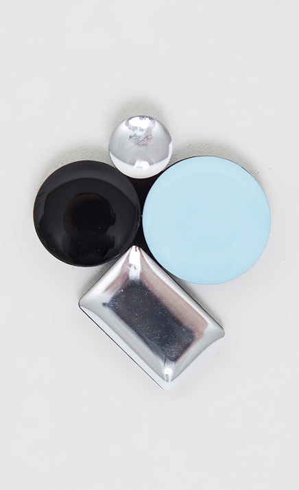 GRIOL. Брошь Виноградная гроздь (серебро-синий) GRIOL GRIOL. Брошь Виноградная гроздь (серебро-синий)