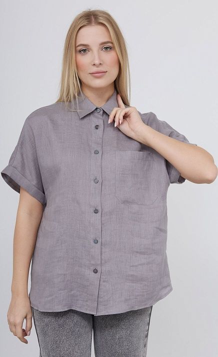 Рубашка oversize льняная GRIOL