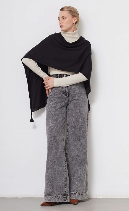  GRIOL. Шарф жен. 550007.33303.8200N Черный 