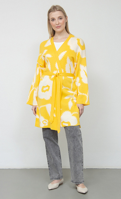  GRIOL. Жакет жен. 370224.33303.2100F Жёлтый 