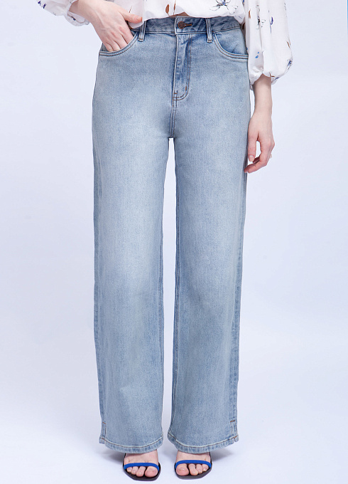  GRIOL. Брюки жен. 320279.26304.1600N Голубой GRIOL