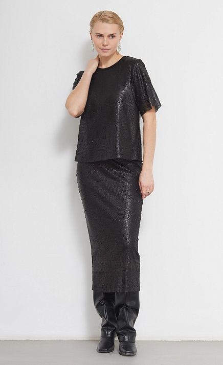  GRIOL. Юбка жен. 350063.03313.8200L Черный 