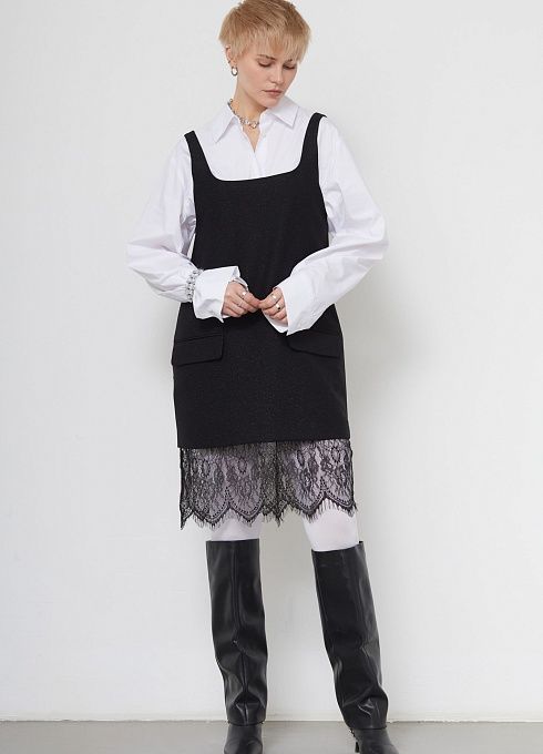  GRIOL. Сарафан жен. 348415.11312.8200L Чёрный GRIOL