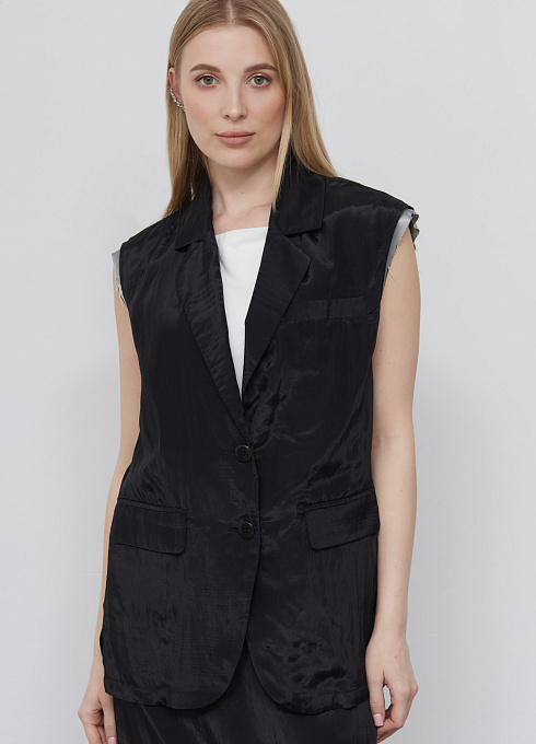  GRIOL. Жилет жен. 388405.11312.8200N Чёрный GRIOL