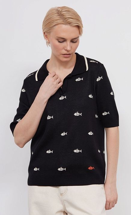  GRIOL. Джемпер жен. 310564.33303.8207A Чёрный 