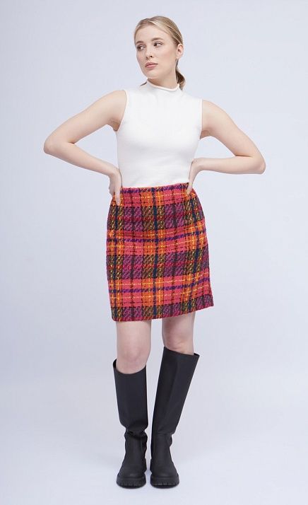  GRIOL. Юбка жен. 350053.03312.7261P Розово-рыжий 