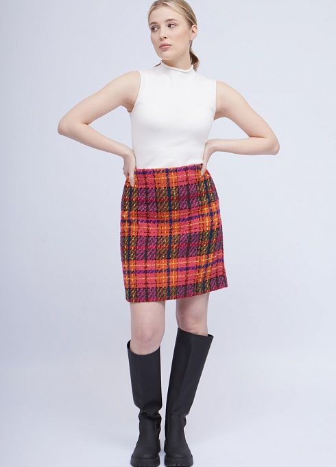  GRIOL. Юбка жен. 350053.03312.7261P Розово-рыжий GRIOL