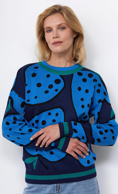  GRIOL. Джемпер жен. 310510.33303.8788V Т.синий 