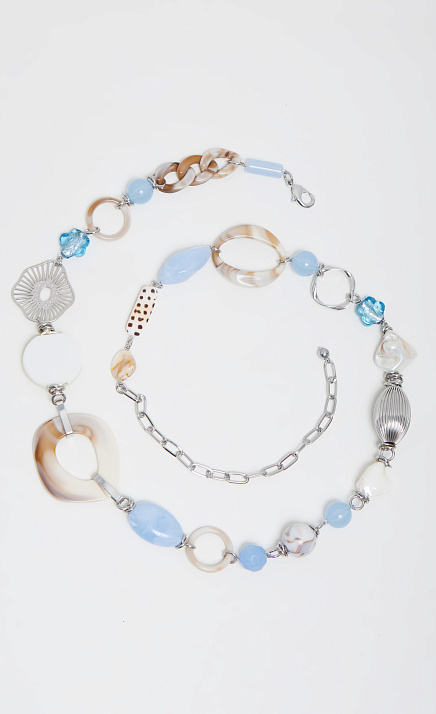  GRIOL. Колье Лель 3 Голубой 