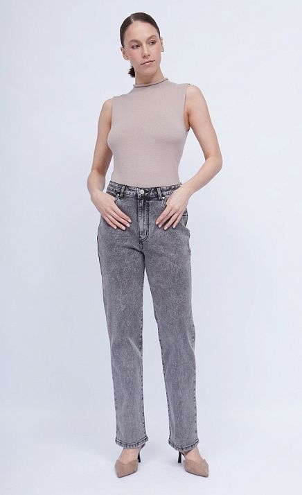  GRIOL. Брюки жен. 320264.26304.8000М Светло-серый 