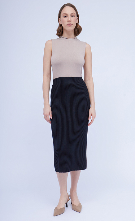  GRIOL. Юбка жен. 350115.02303.9800N Тёмно-синий 