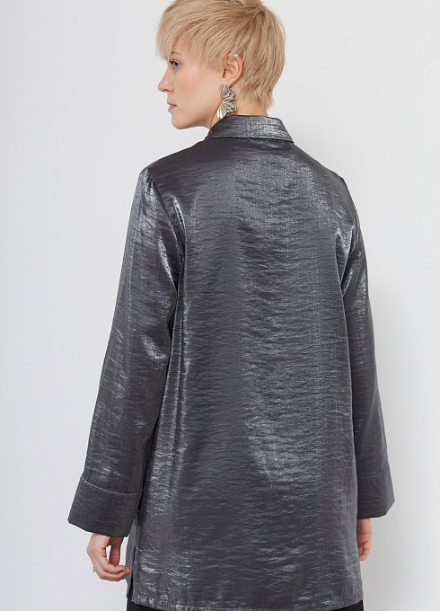 Блузка с эффектом металлик GRIOL