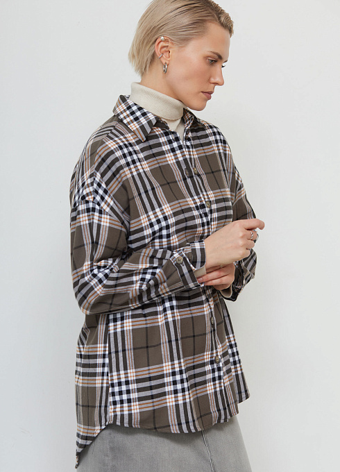 Рубашка фланелевая в клетку GRIOL