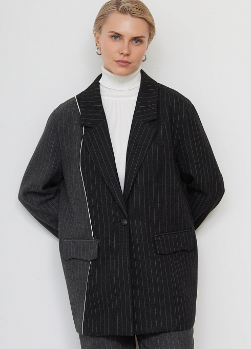  GRIOL. Жакет жен. 378387.11312.7602S Серый GRIOL