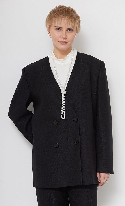  GRIOL. Жакет жен. 378300.11312.8200L Чёрный 