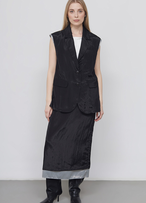  GRIOL. Жилет жен. 388405.11312.8200N Чёрный GRIOL