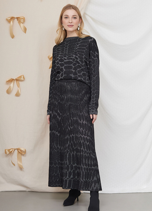  GRIOL. Юбка жен. 350122.33303.8276L Чёрный GRIOL