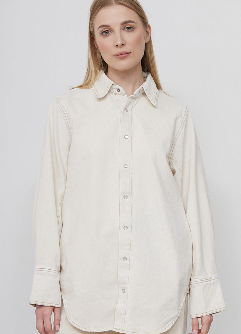 Рубашка из денима GRIOL