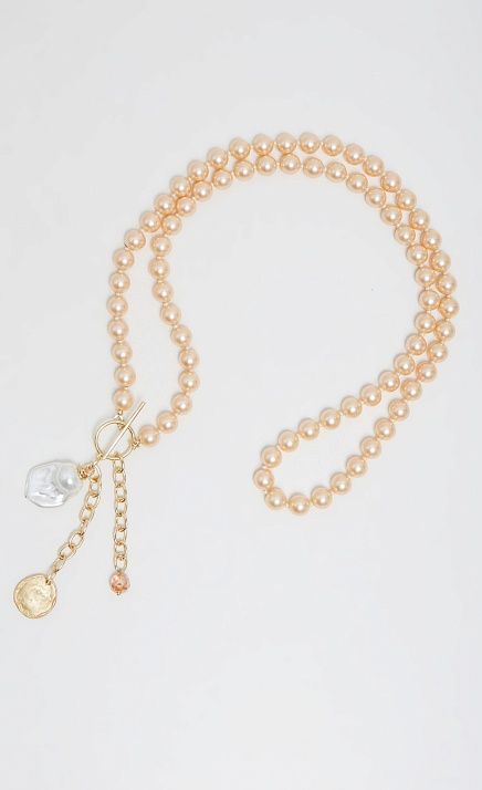 GRIOL. Колье Три сестры 1 Бежевый GRIOL GRIOL. Колье Три сестры 1 Бежевый