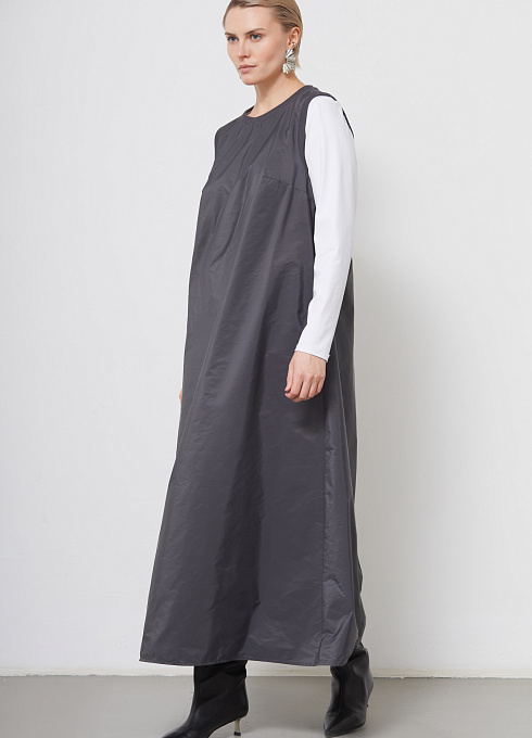  GRIOL. Сарафан жен. 347937.11312.7600N Серый GRIOL