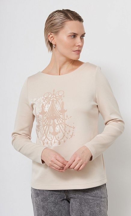  GRIOL. Джемпер жен. 311034ГН.6_313.0300E Светло-бежевый 