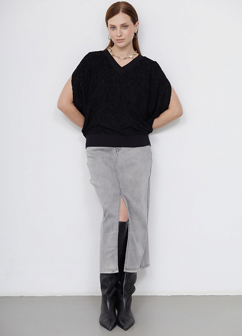  GRIOL. Джемпер жен. 311144.6_313.8200F Черный GRIOL