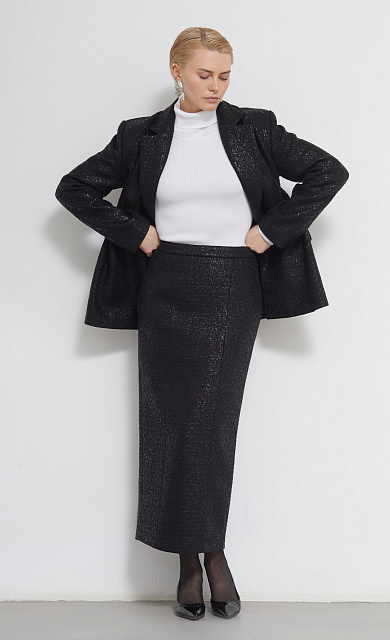  GRIOL. Юбка жен. 358168А.11312.8200N Чёрный 