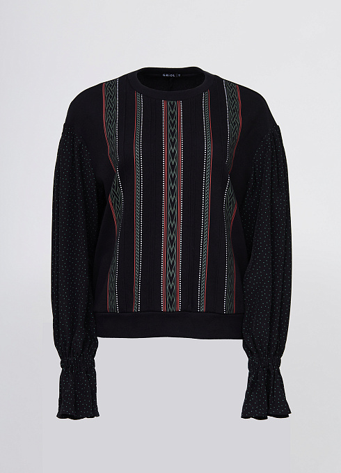 GRIOL. Джемпер жен. 311104.03313.8229DE Черный GRIOL