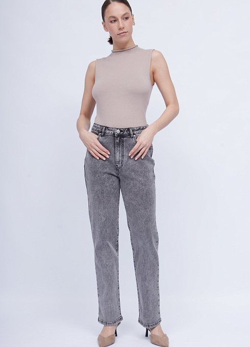  GRIOL. Брюки жен. 320264.26304.8000М Светло-серый GRIOL