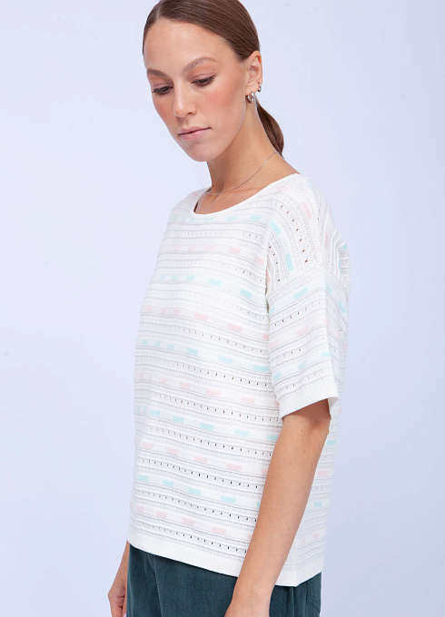  GRIOL. Джемпер жен. 310296.33303.0201I Белый GRIOL