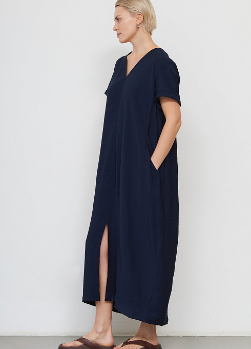  GRIOL. Платье жен. 360266.09312.9600N Тёмно-синий GRIOL