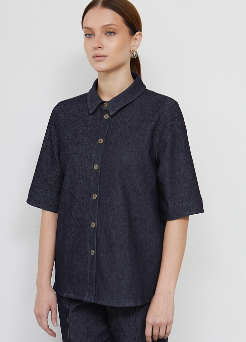 Рубашка из денима GRIOL